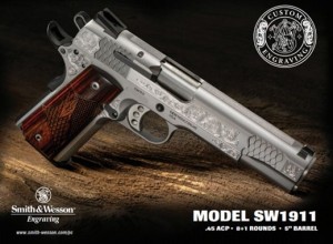 S&W 1911 Engraved 10270 5